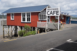 Boatshed Cafe at Rawene, 2016